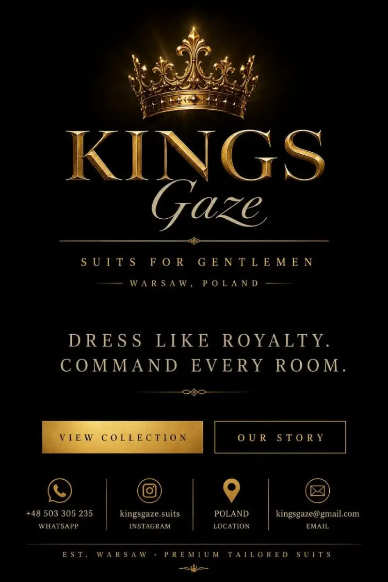 Kingsgaze Suits — Flyers & posters 1