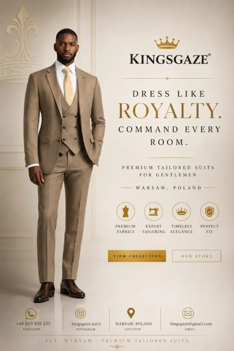 Kingsgaze Suits — Flyers & posters 2