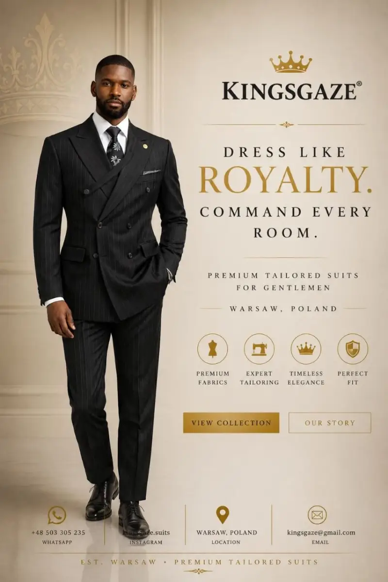 Kingsgaze Suits — Flyers & posters 4